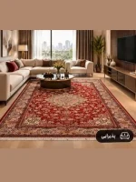 فرش ماشینی طرح نائین ۱۵۰۰ شانه